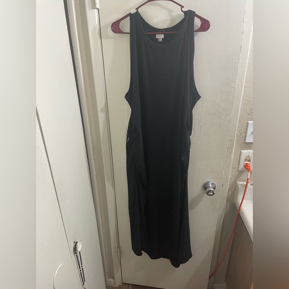 Women's Rib-Knit Maxi Bodycon Dress - A New Day Ladies 3 X NWT Fall Fashion Fun